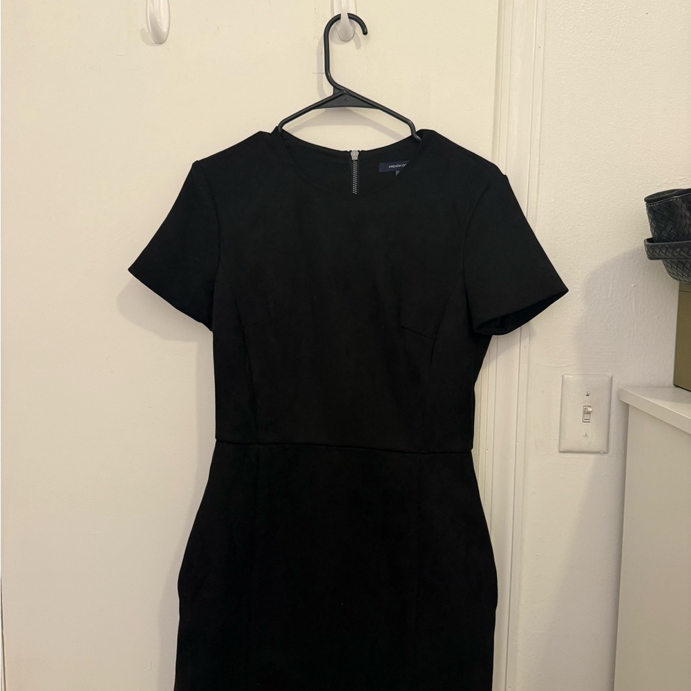 French Connection Black Sheath Mini Dress